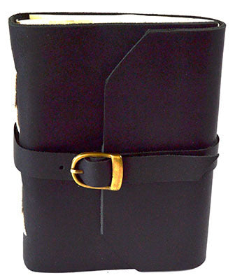 Black w/ buckle 4 1/2" x 6 1/2" - 240 pages - Unlined