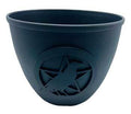 3 1/2" Pentagram & Bird candle holder