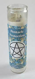 Pentacle Protection aromatic jar candle
