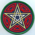 Celtic Pentagram patch 3"