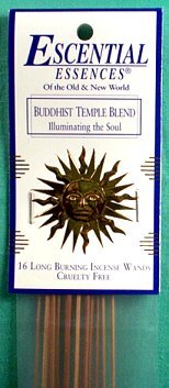 16/pk Buddhist Temple escential essences incense sticks