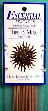 16/pk Tibetan Musk escential essences incense sticks