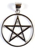 7/8" Pentagram sterling