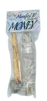 Money manifest it smudge kit