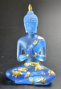 4 1/2" Buddha Blue/Gold